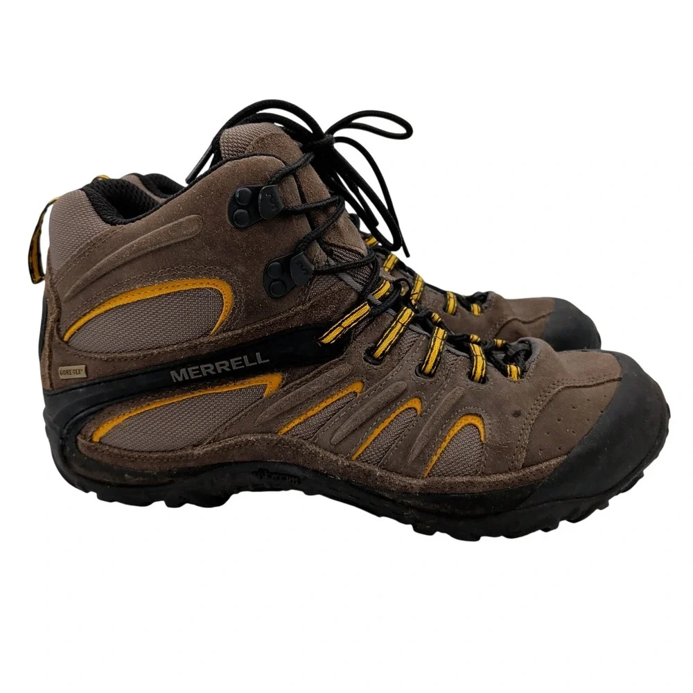 Merrell Chameleon 4 Mid Ventilator GORE-TEX Hiking Boot Men 13 Vibram Waterproof